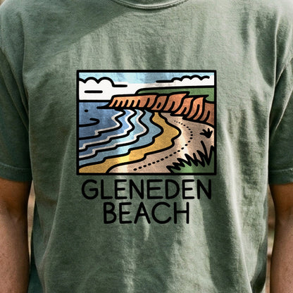 Gleneden Beach Cotton T-Shirt