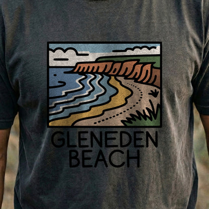 Gleneden Beach Cotton T-Shirt
