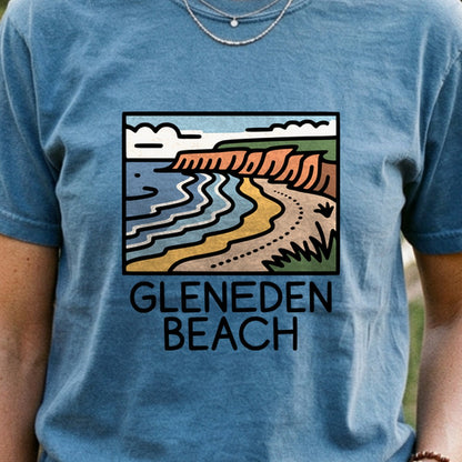 Gleneden Beach Cotton T-Shirt