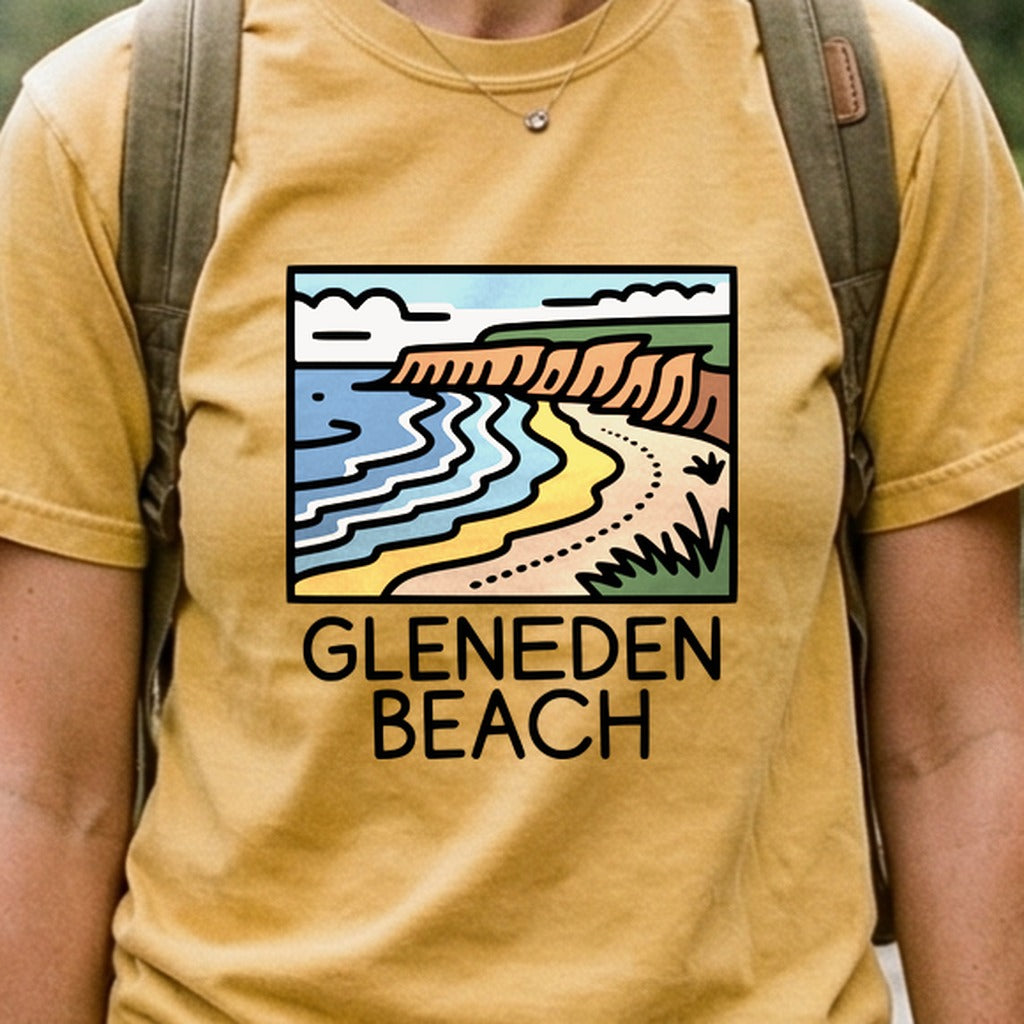 Gleneden Beach Cotton T-Shirt