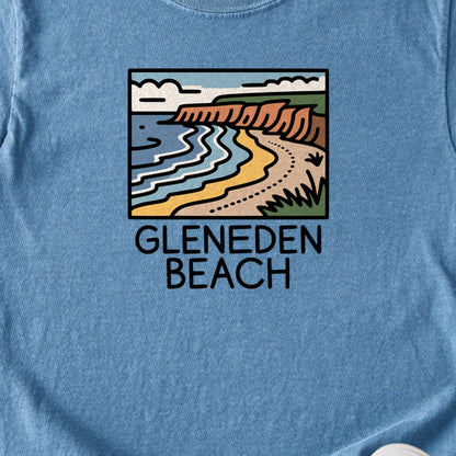 Gleneden Beach Kids Cotton T-Shirt