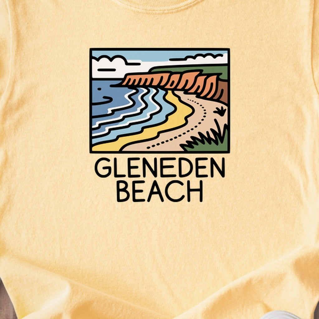 Gleneden Beach Kids Cotton T-Shirt