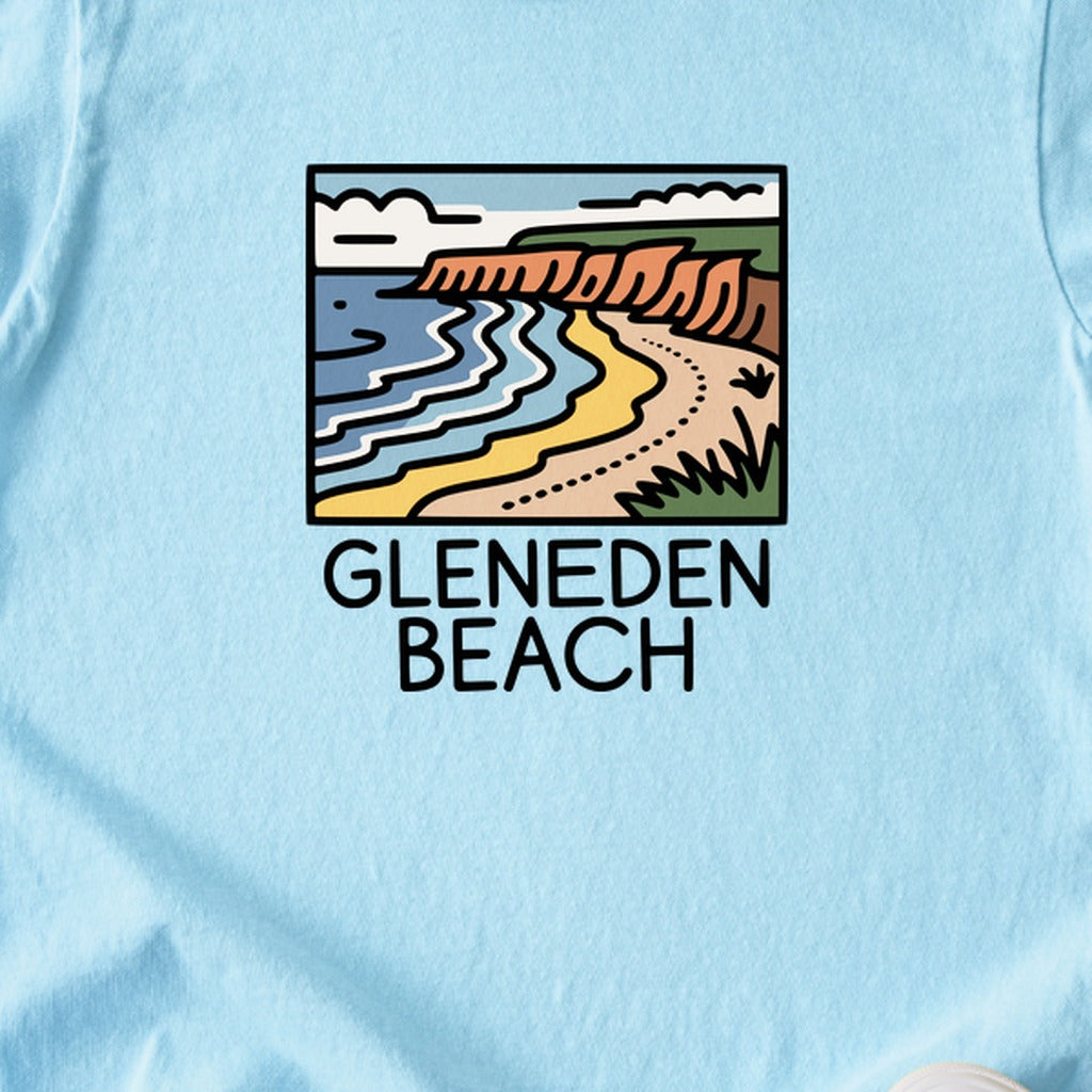 Gleneden Beach Kids Cotton T-Shirt