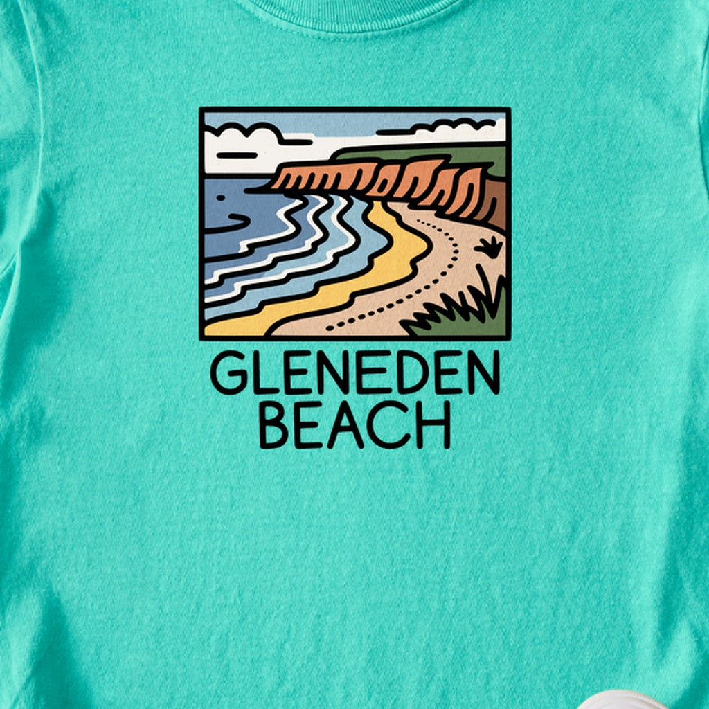 Gleneden Beach Kids Cotton T-Shirt