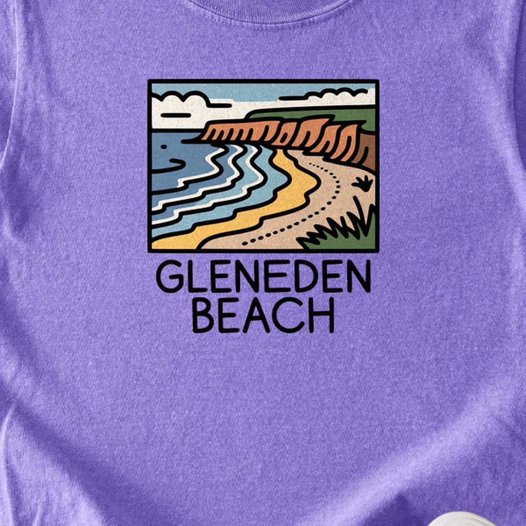 Gleneden Beach Kids Cotton T-Shirt