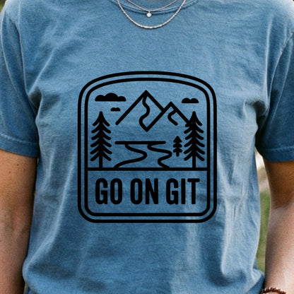 Go On Git Cotton T-Shirt
