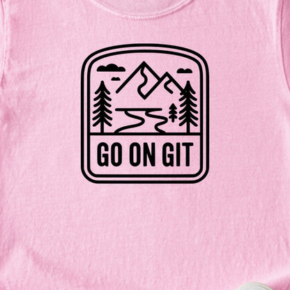 Go On Git Kids Cotton T-Shirt