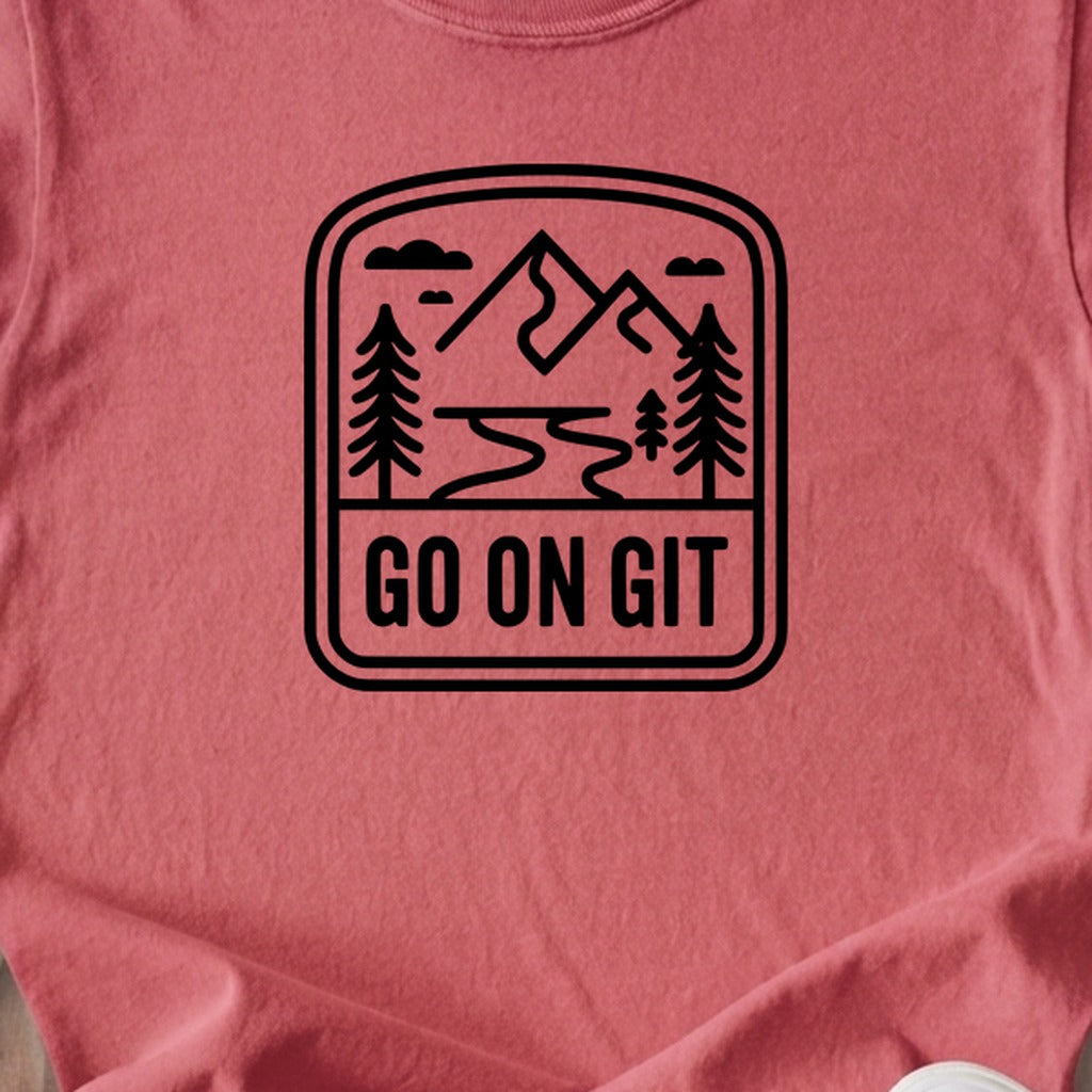 Go On Git Kids Cotton T-Shirt