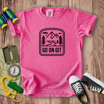 Go On Git Kids Cotton T-Shirt