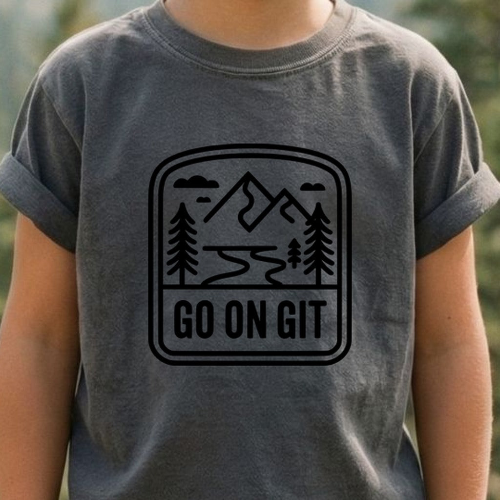 Go On Git Kids Cotton T-Shirt