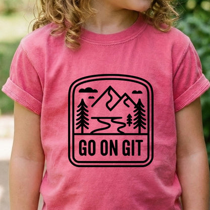 Go On Git Kids Cotton T-Shirt