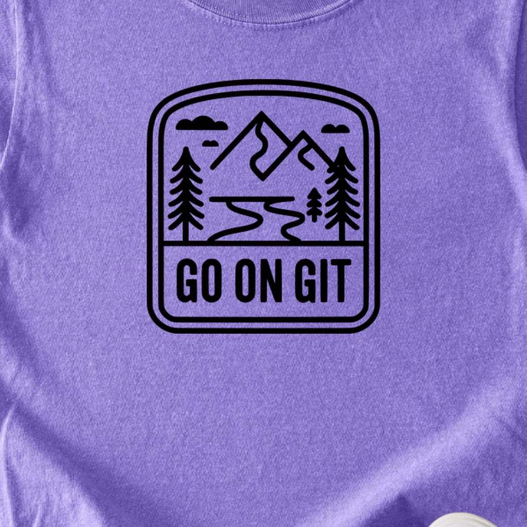 Go On Git Kids Cotton T-Shirt