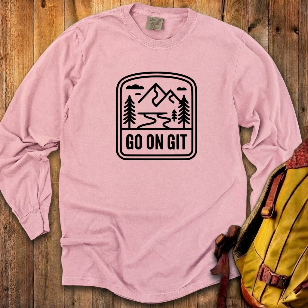 Go On Git Cotton Long Sleeve