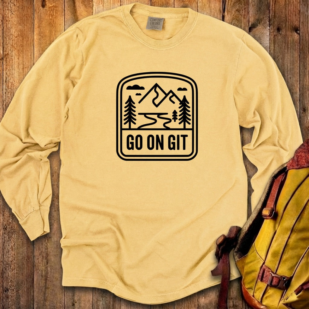 Go On Git Cotton Long Sleeve