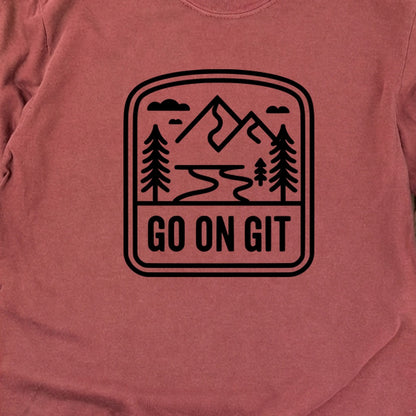 Go On Git Cotton Long Sleeve
