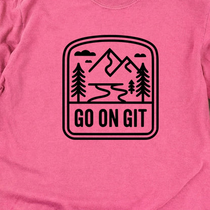 Go On Git Cotton Long Sleeve