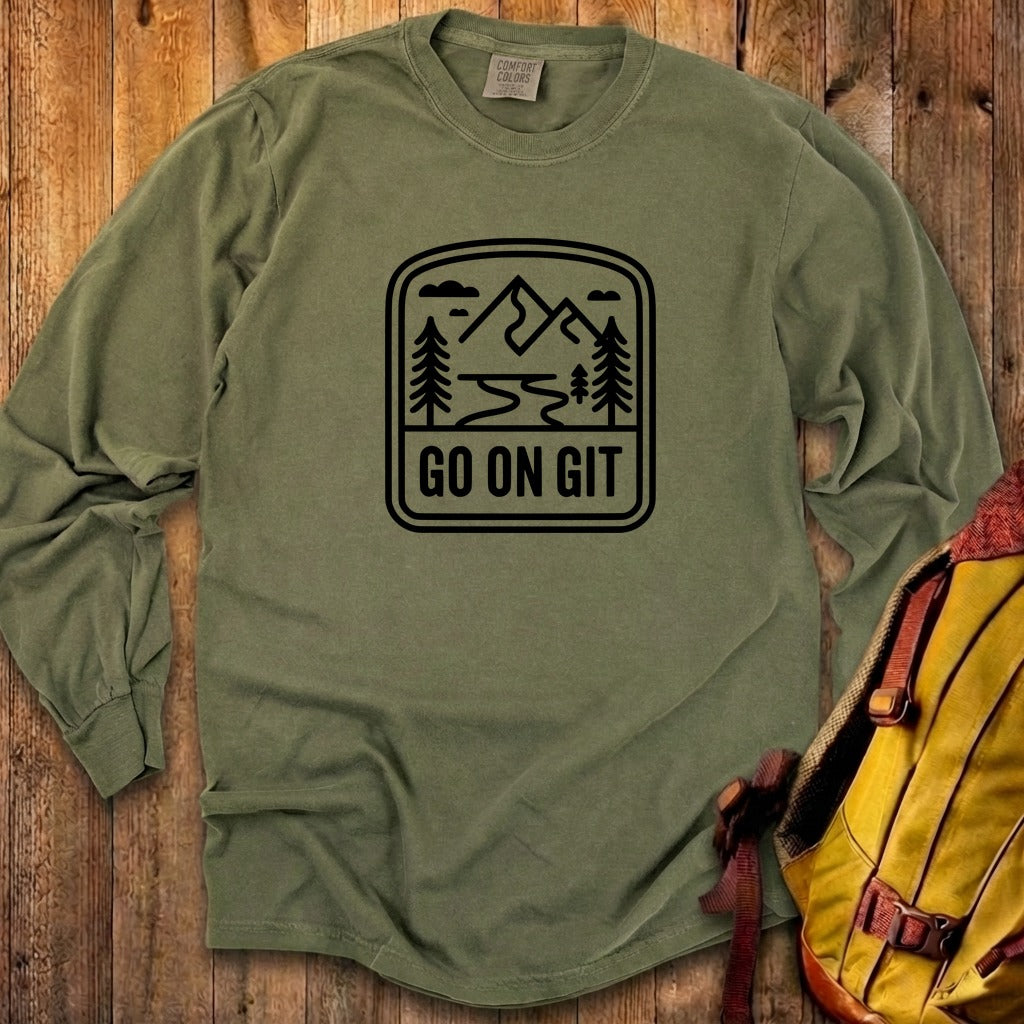 Go On Git Cotton Long Sleeve
