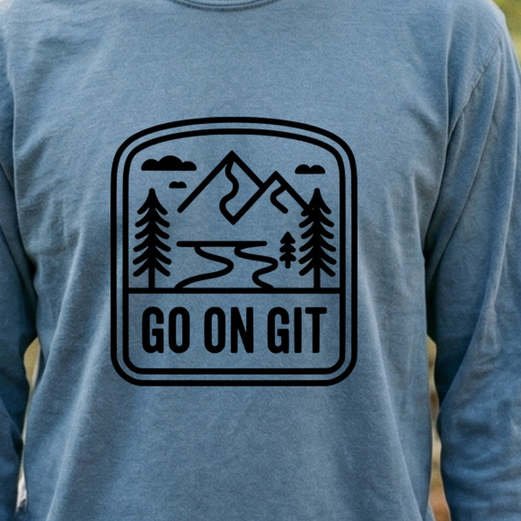 Go On Git Cotton Long Sleeve