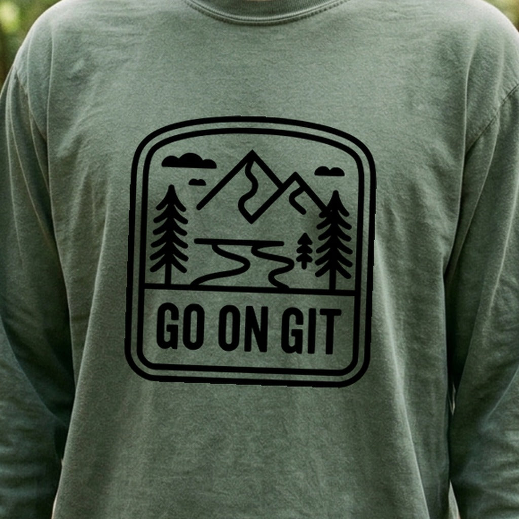 Go On Git Cotton Long Sleeve