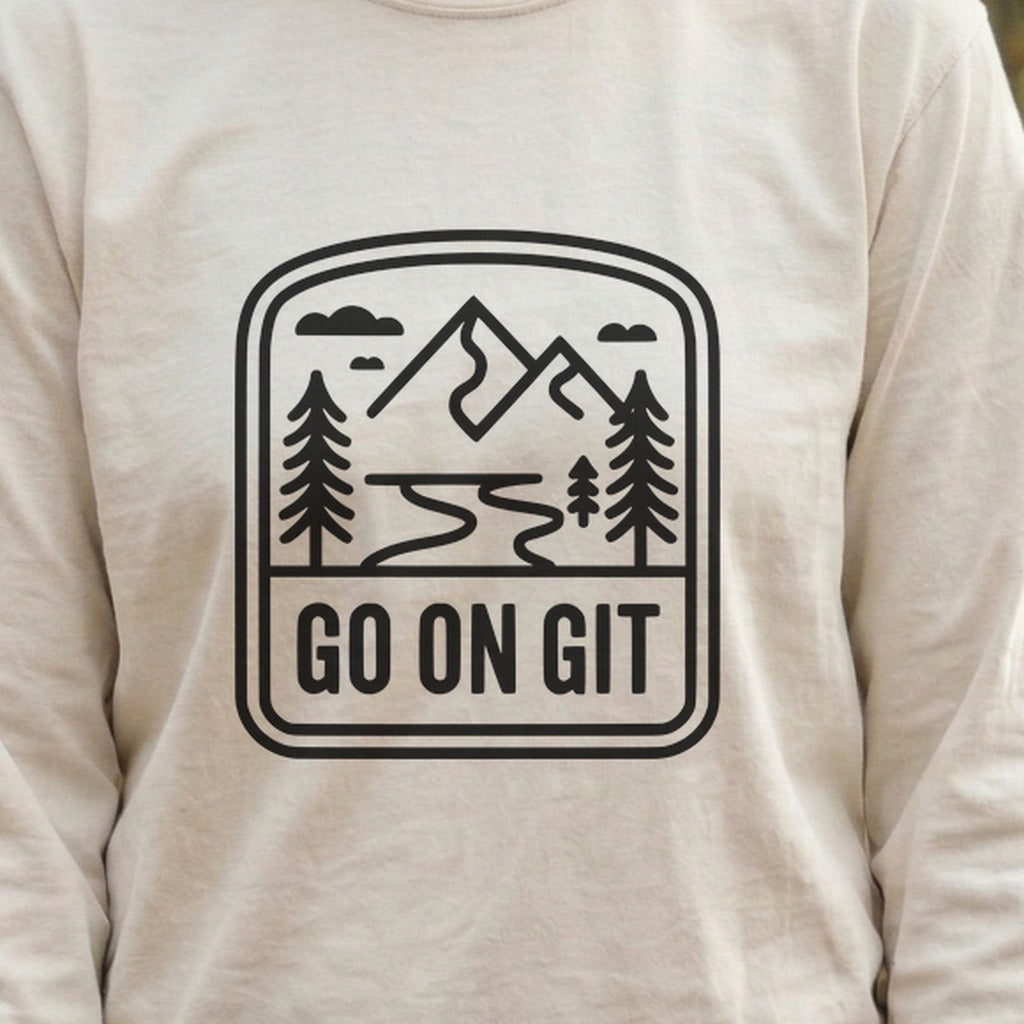 Go On Git Cotton Long Sleeve