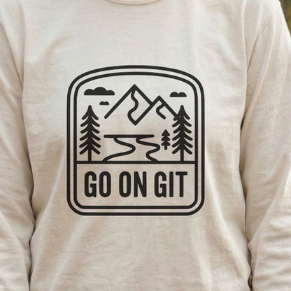 Go On Git Cotton Long Sleeve