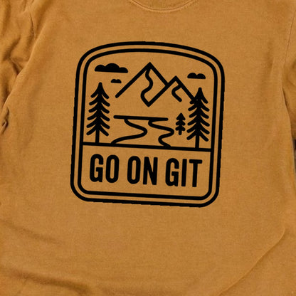 Go On Git Cotton Long Sleeve