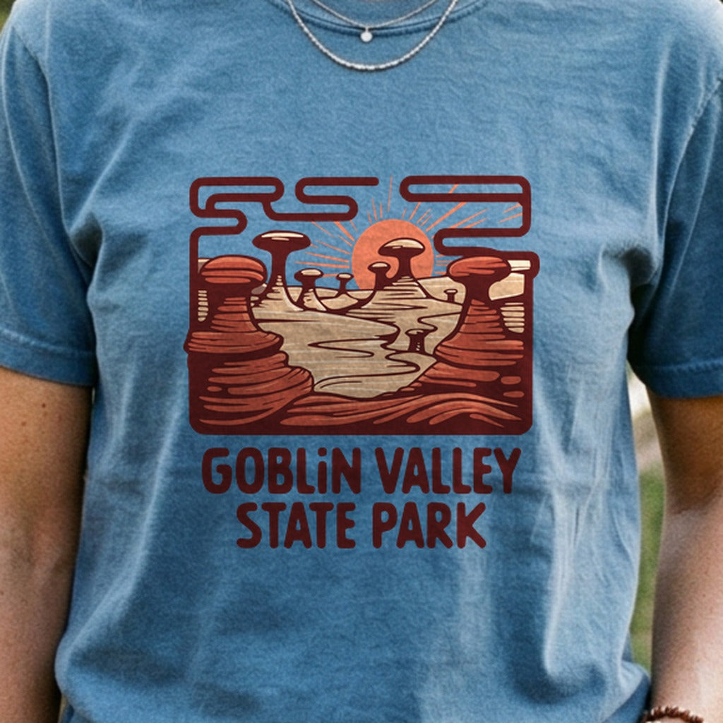 Goblin Valley State Park Cotton T-Shirt