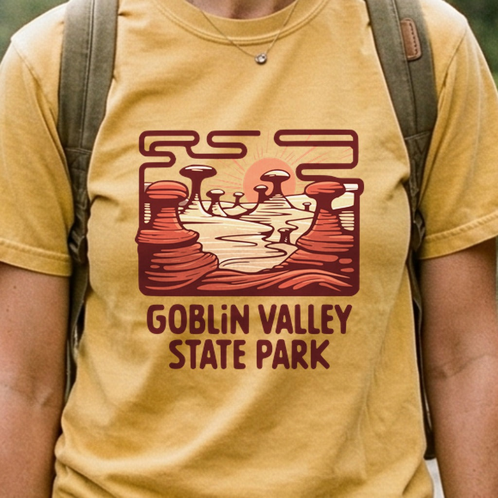 Goblin Valley State Park Cotton T-Shirt
