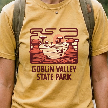 Goblin Valley State Park Cotton T-Shirt