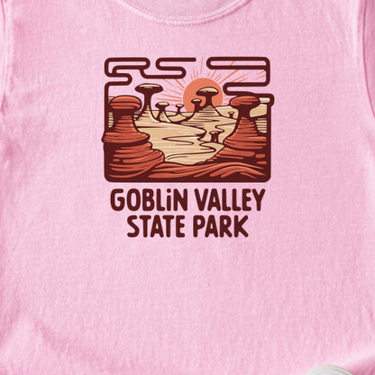 Goblin Valley State Park Kids Cotton T-Shirt