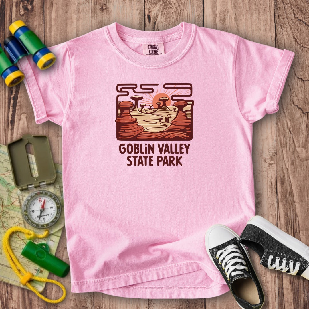 Goblin Valley State Park Kids Cotton T-Shirt