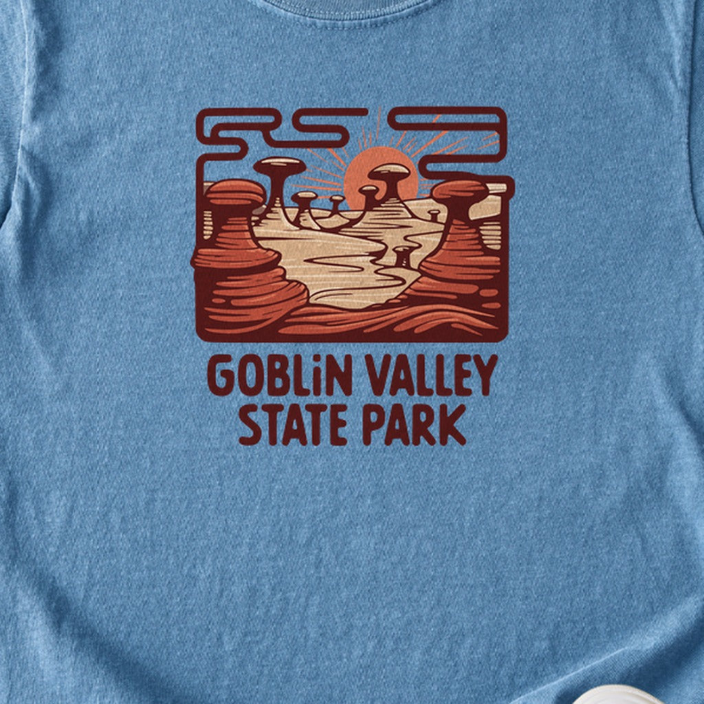 Goblin Valley State Park Kids Cotton T-Shirt