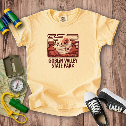 Goblin Valley State Park Kids Cotton T-Shirt