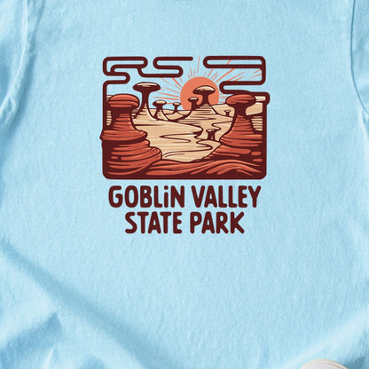 Goblin Valley State Park Kids Cotton T-Shirt