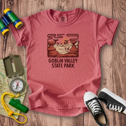Goblin Valley State Park Kids Cotton T-Shirt