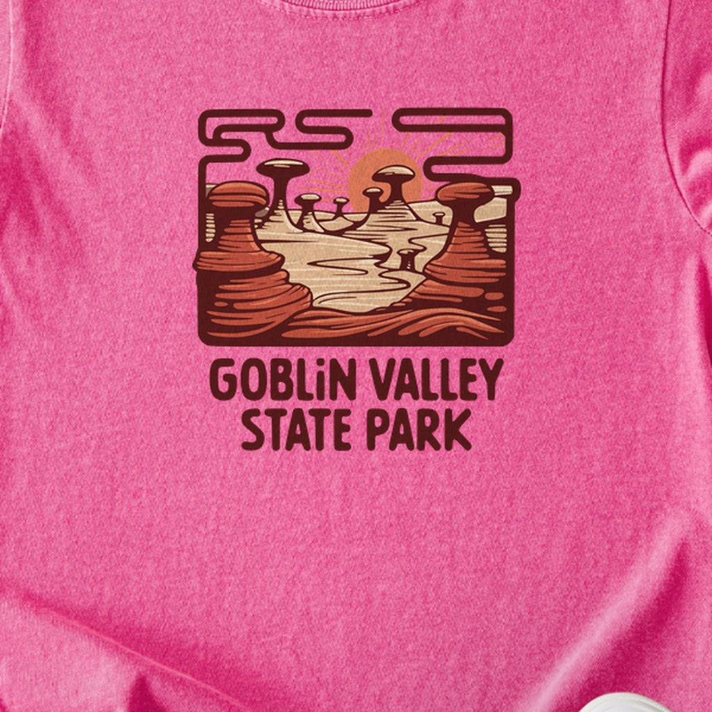 Goblin Valley State Park Kids Cotton T-Shirt