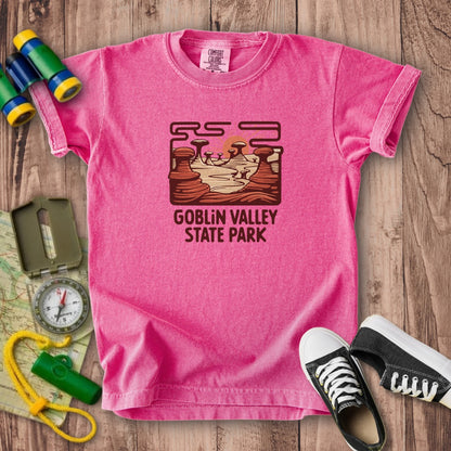Goblin Valley State Park Kids Cotton T-Shirt