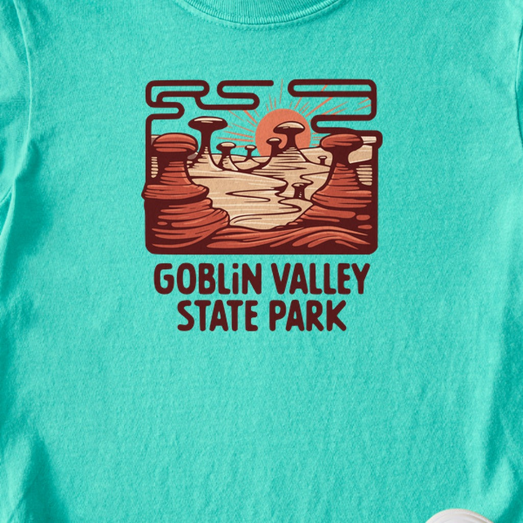 Goblin Valley State Park Kids Cotton T-Shirt