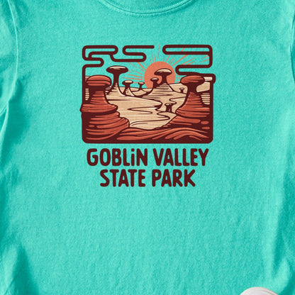 Goblin Valley State Park Kids Cotton T-Shirt
