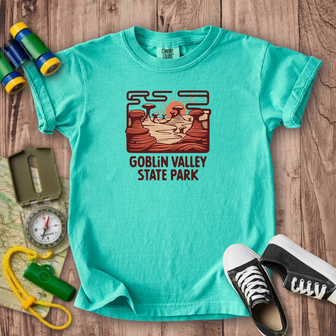 Goblin Valley State Park Kids Cotton T-Shirt