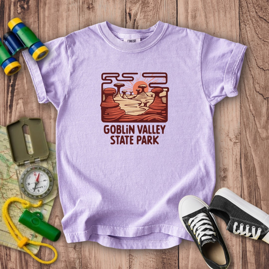 Goblin Valley State Park Kids Cotton T-Shirt