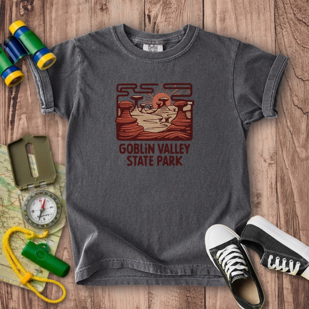 Goblin Valley State Park Kids Cotton T-Shirt