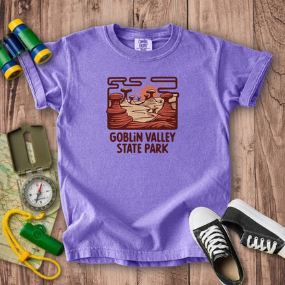 Goblin Valley State Park Kids Cotton T-Shirt