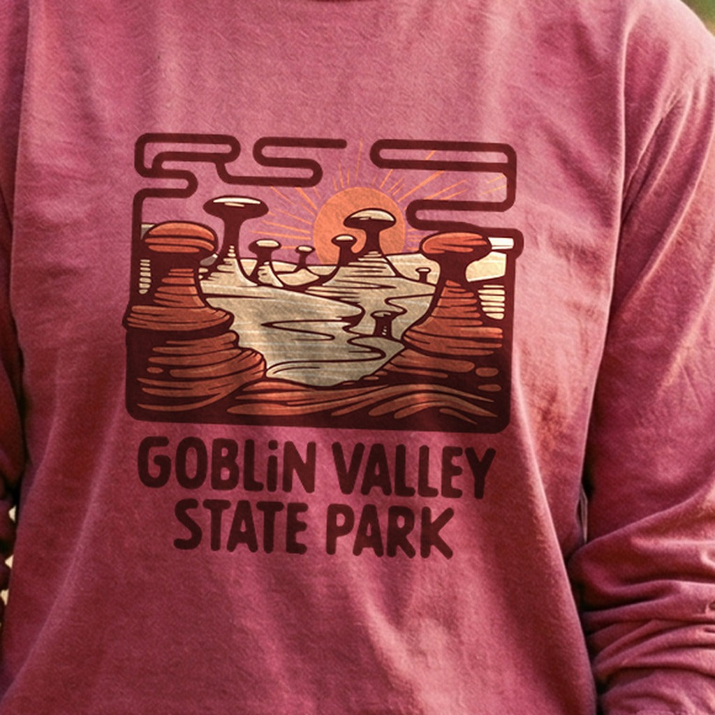 Goblin Valley State Park Cotton Long Sleeve