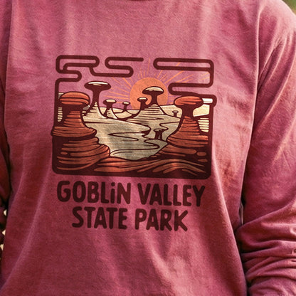 Goblin Valley State Park Cotton Long Sleeve