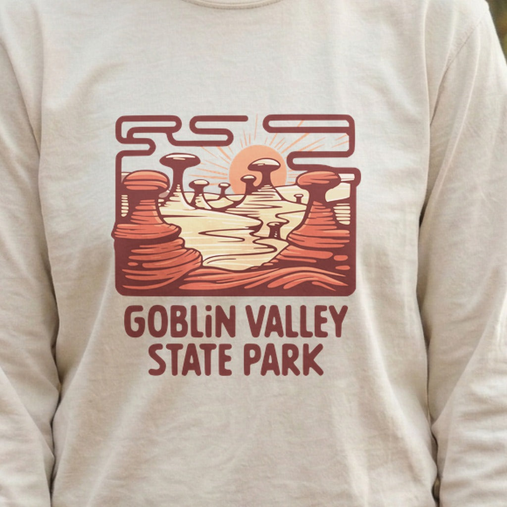 Goblin Valley State Park Cotton Long Sleeve
