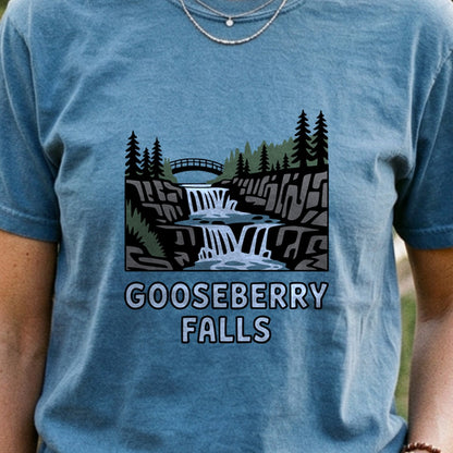 Gooseberry Falls State Park Cotton T-Shirt