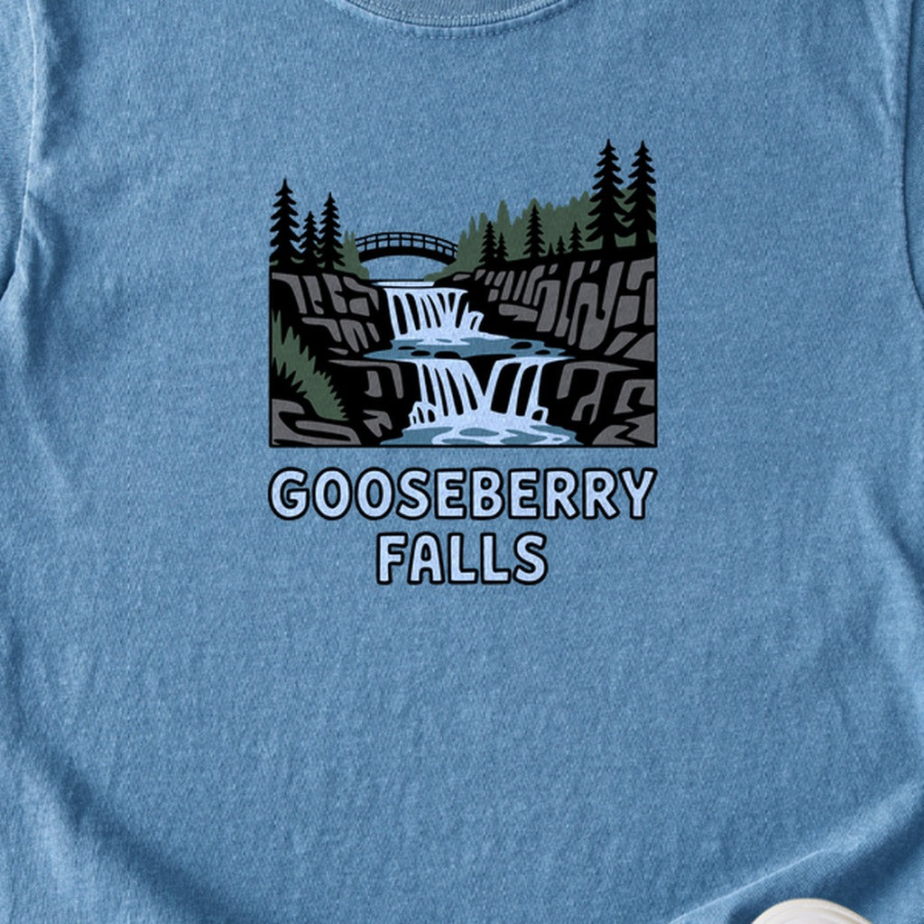 Gooseberry Falls State Park Kids Cotton T-Shirt