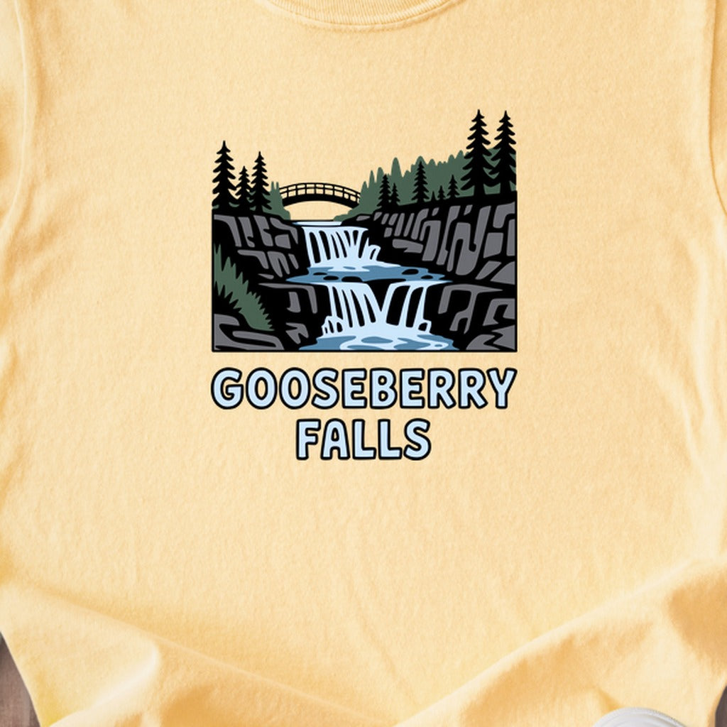 Gooseberry Falls State Park Kids Cotton T-Shirt
