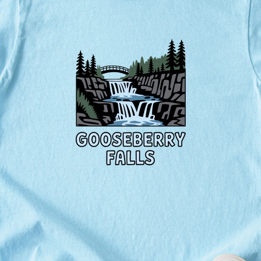 Gooseberry Falls State Park Kids Cotton T-Shirt